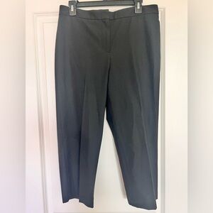 Talbots Women’s Petite Cropped Black Dress Pants Trousers size 8P